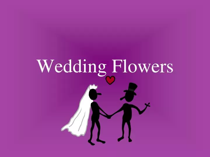wedding flowers n.