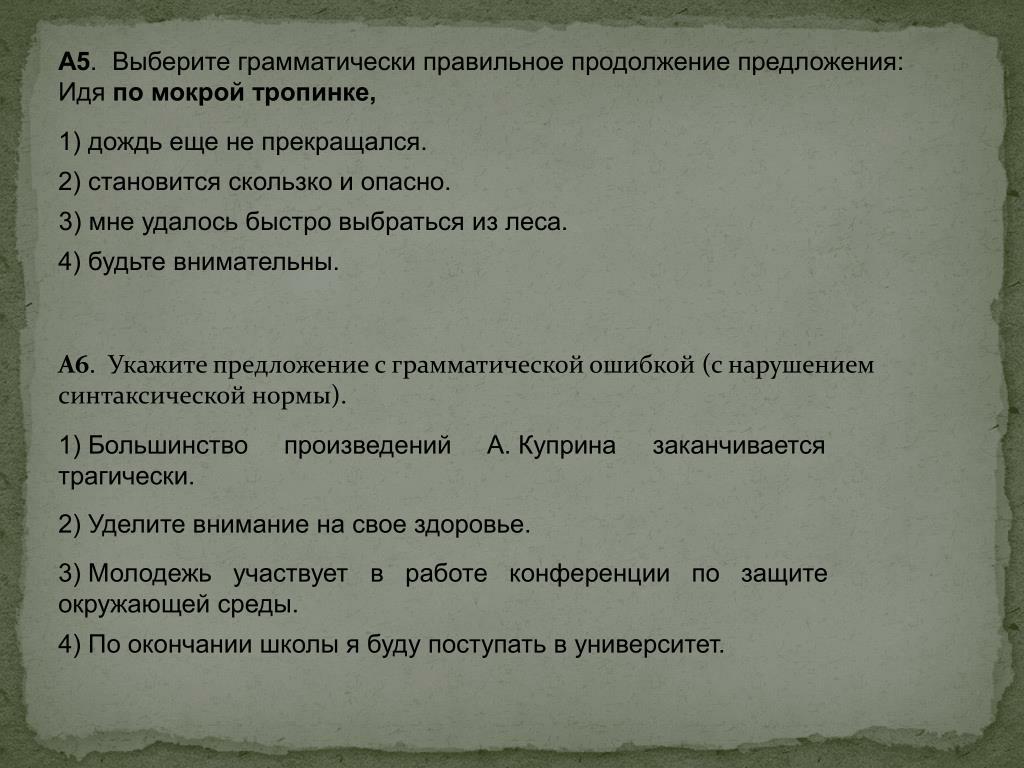 Возвращаясь домой нас настиг дождь выберите грамматически. Идя по мокрой тропинке дождь не прекращался. Идя по мокрой тропинке дождь не прекращался исправить предложение.