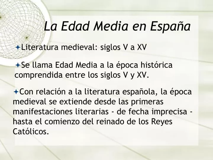PPT - La Edad Media en Espa ña PowerPoint Presentation, free download -  ID:5832495