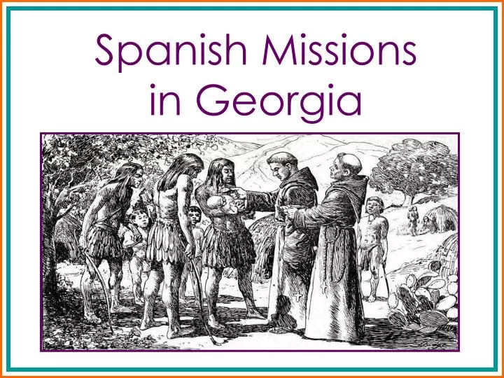 spanish missions in georgia n.