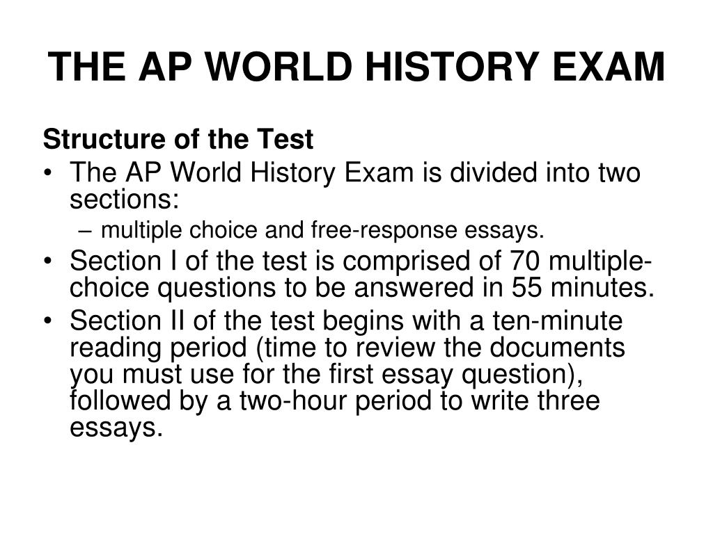 PPT “Cracking” the AP World History Exam Questions PowerPoint