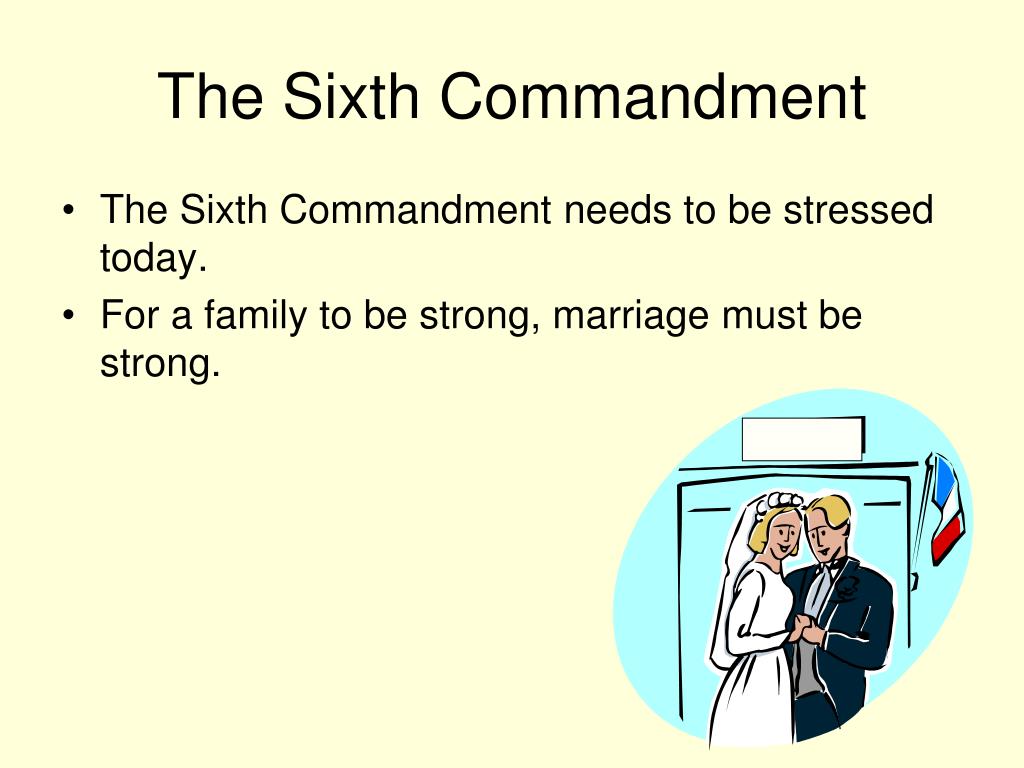 catholic 6th commandment catholic 6th commandment