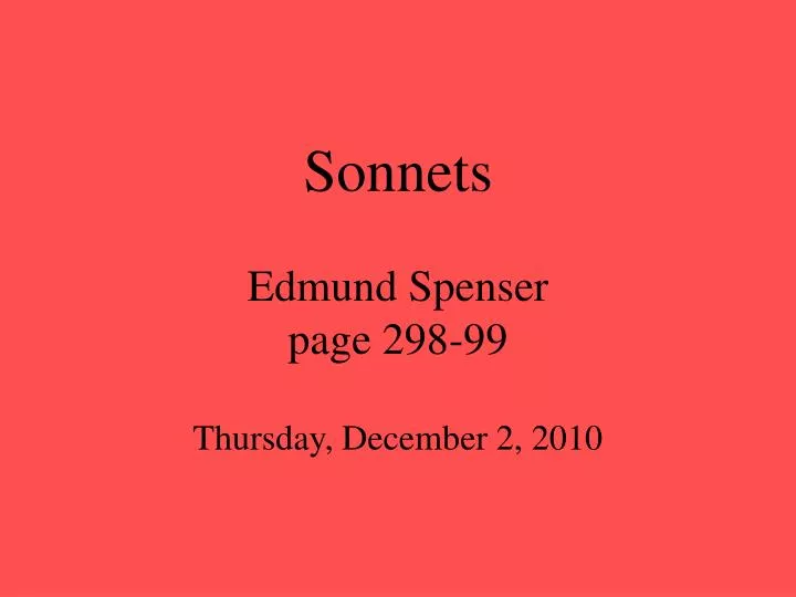 spenserian sonnet examples by students spenserian sonnet examples by students