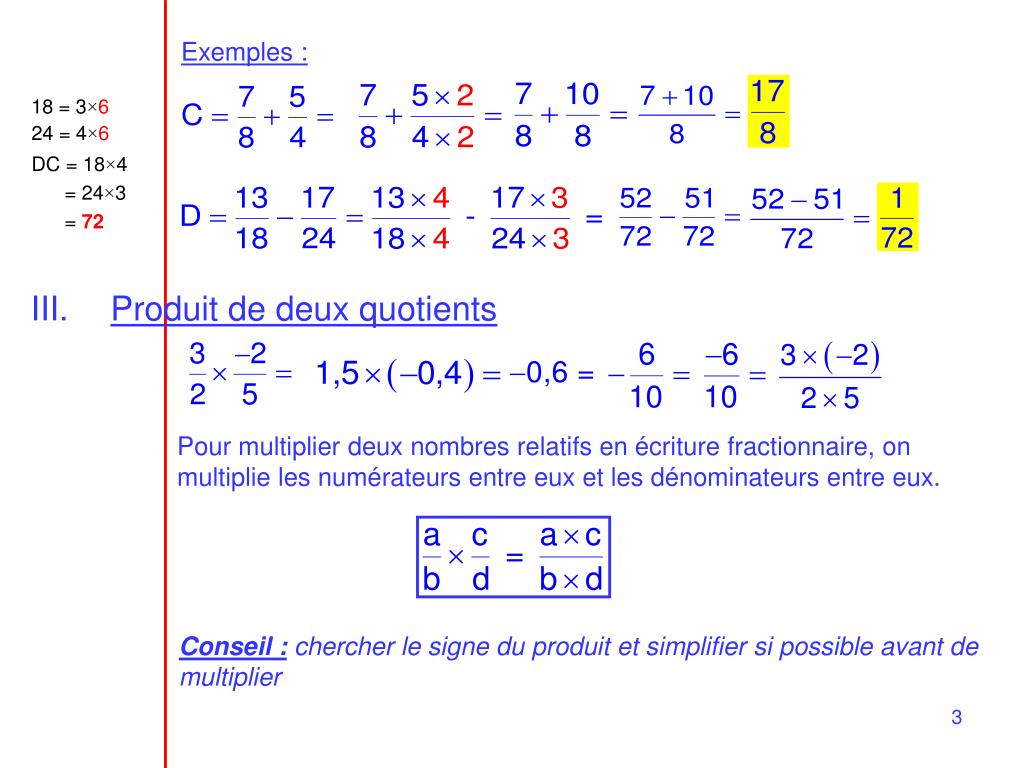 PPT - Les quotients (5) PowerPoint Presentation, free download - ID:5834069