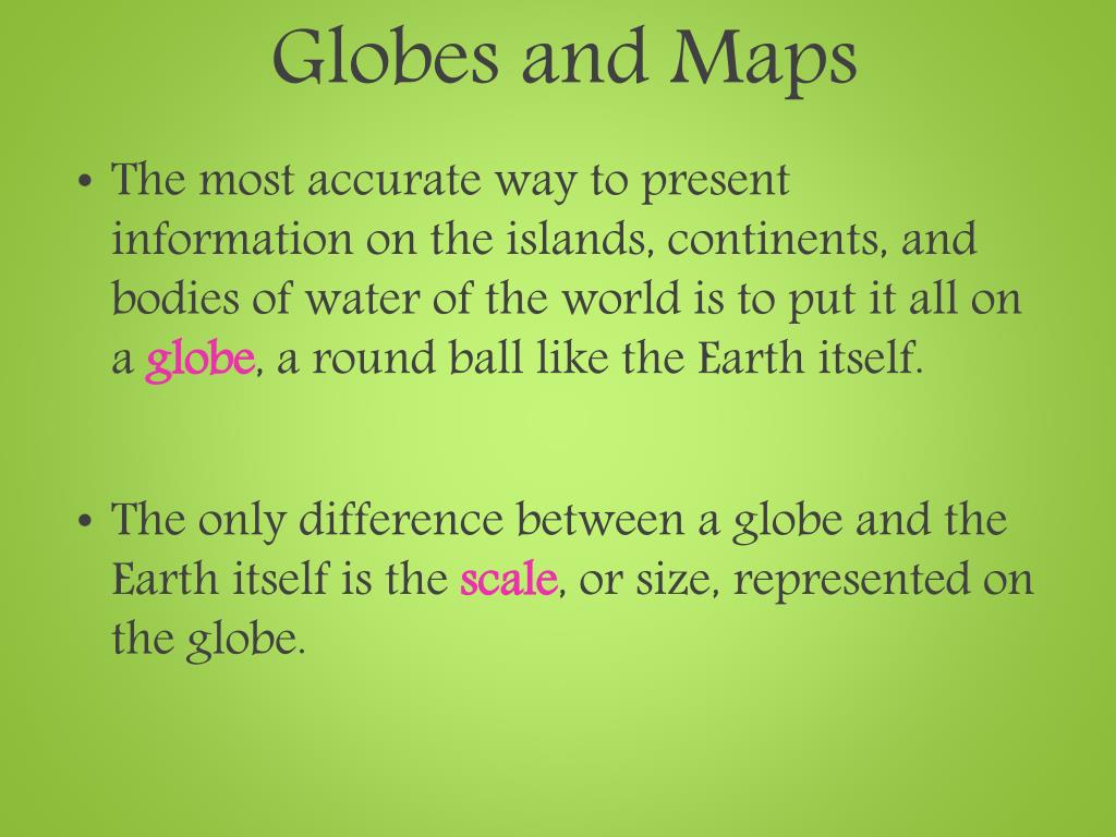Difference Between Globe And Map Maps For You
