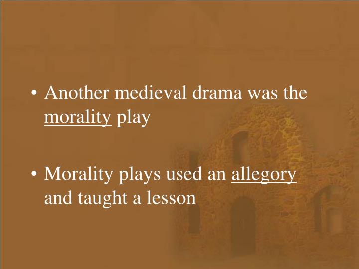 shakespeare morality plays