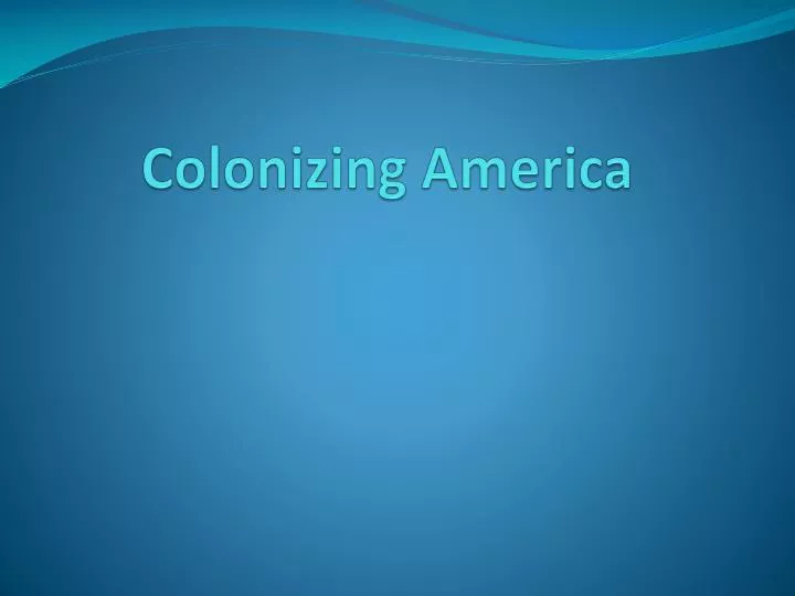 colonizing america n.