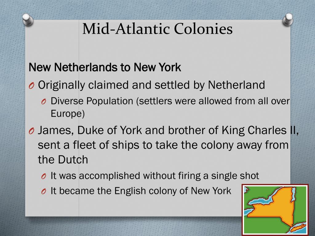 Mid Atlantic Colonies Jobs