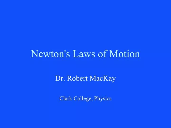 newton s laws of motion n.
