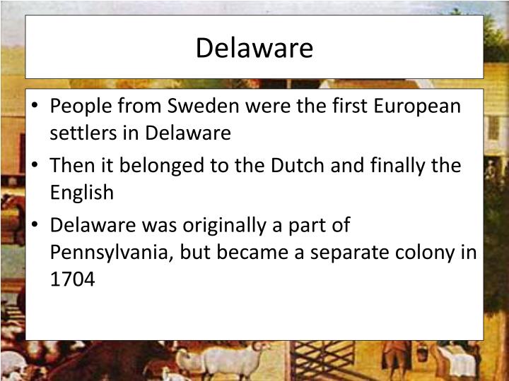 PPT The Middle Colonies PowerPoint Presentation ID5836963