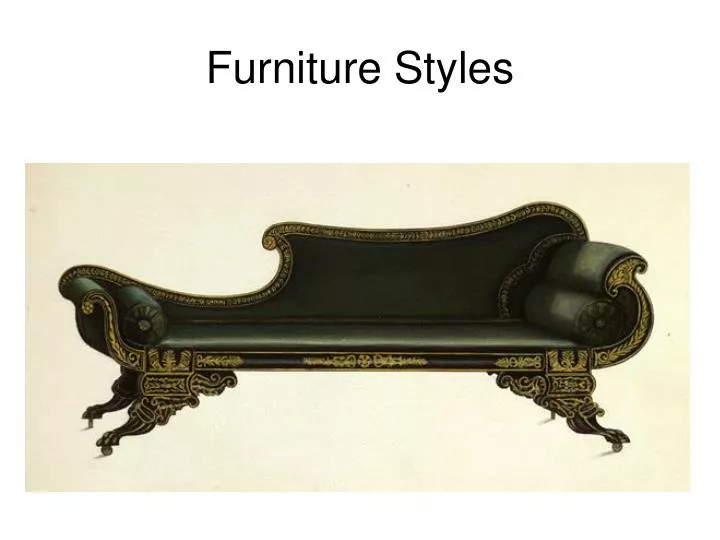 furniture styles n.