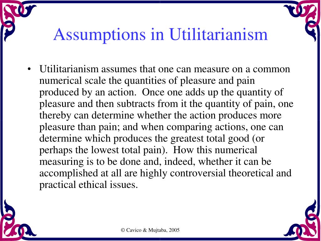 utilitarianism theory in business ethics