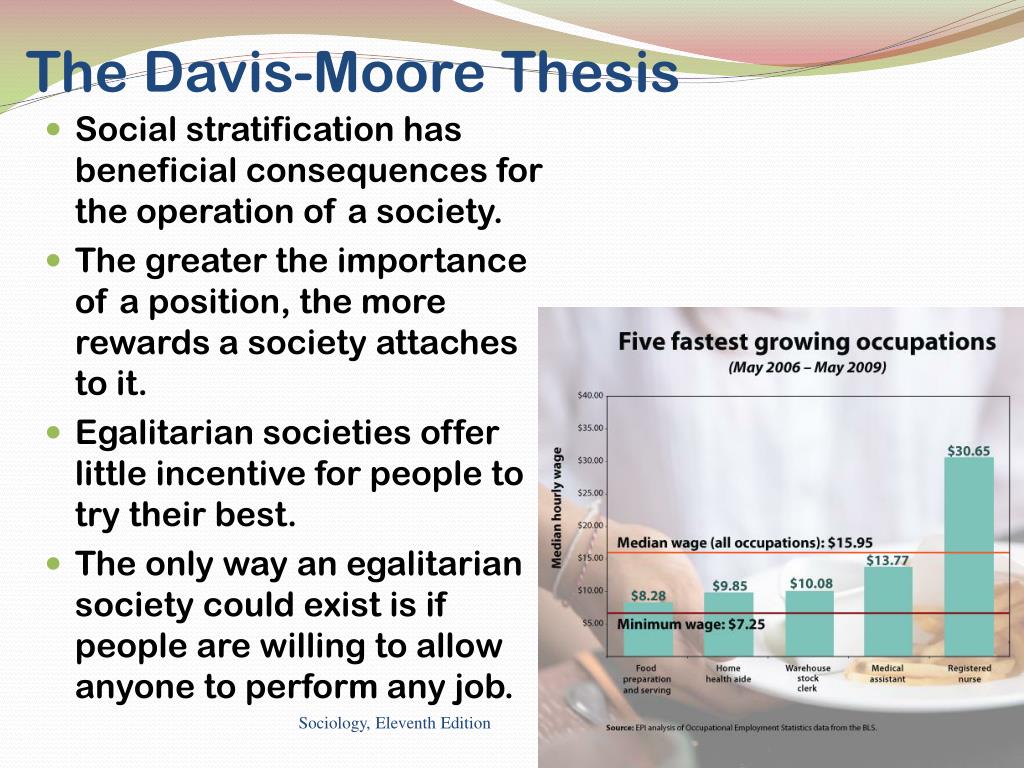 define davis moore thesis
