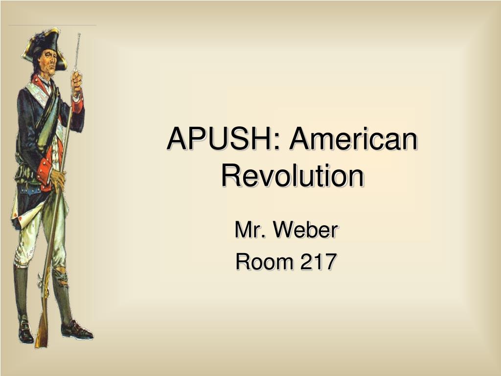 american revolution apush assignment