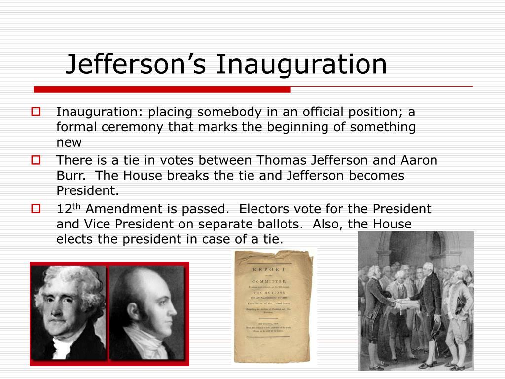 PPT - Jefferson’s Presidency and the Louisiana Purchase PowerPoint Presentation - ID:5838481