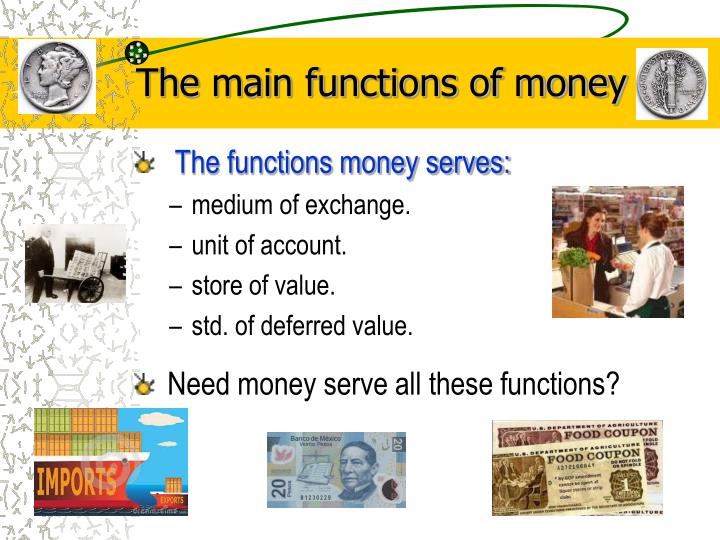 how does money serve as a medium of exchange