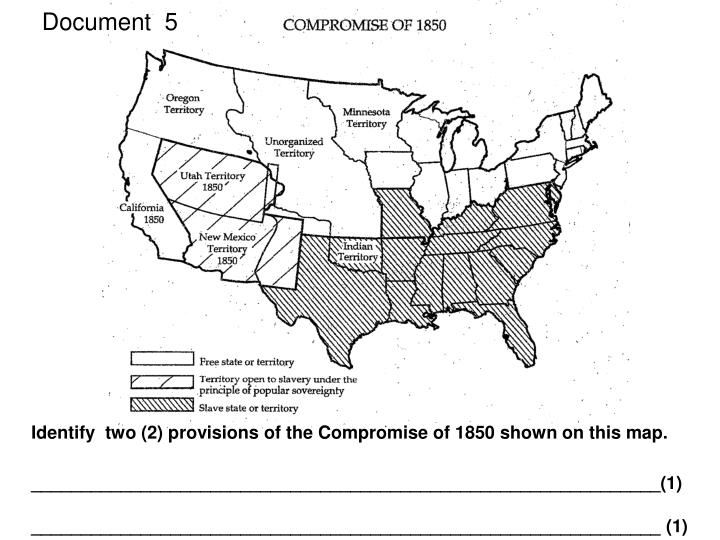 what was the impact of the compromise of 1850 in sectionalism