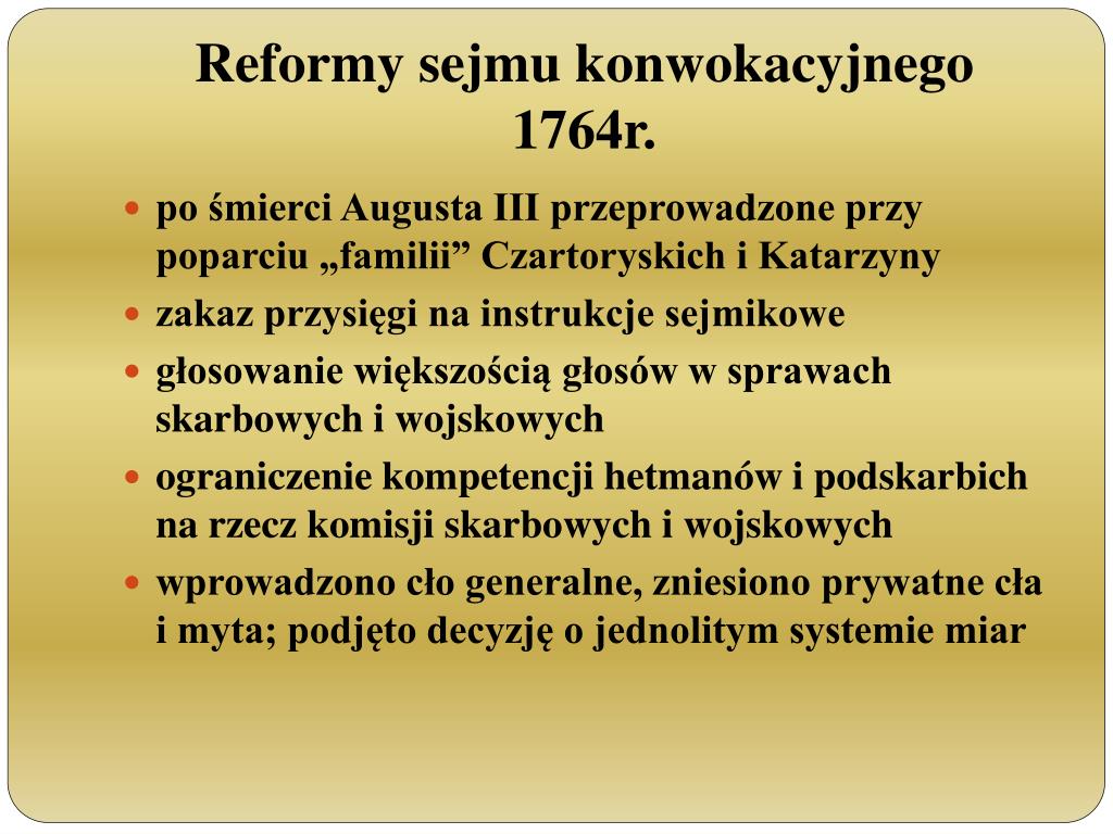 Ppt Polska W Latach 1764 1773 Powerpoint Presentation Free Download Id5839383 3952