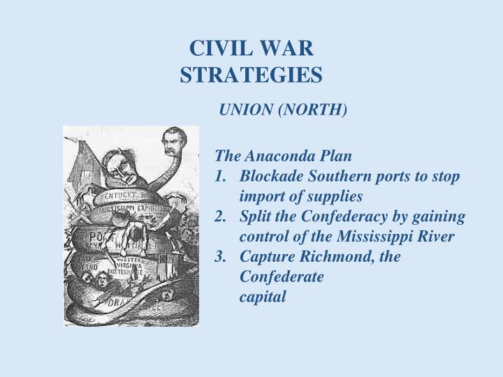 The strategy used in the south at the end of the Civil War was called what? The strategy used in the south at the end of the Civil War was called what?