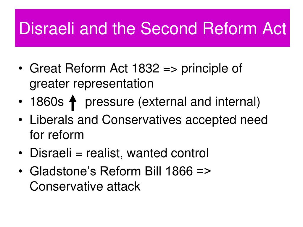 PPT How did Parliamentary Reform develop after 1832? PowerPoint