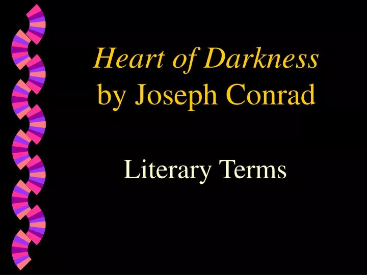 an analysis of symbolism in heart of darkness by joseph conrad Symbolism style in heart of darkness and joseph conrad: like all modern writers, conrad has skillfully employed symbolic use of language to effectively carry the themes to the readers ivory is symbolic of the greed of europeans they have conquered africa for looting and plundering. an analysis of symbolism in heart of darkness by joseph conrad Symbolism style in heart of darkness and joseph conrad: like all modern writers, conrad has skillfully employed symbolic use of language to effectively carry the themes to the readers ivory is symbolic of the greed of europeans they have conquered africa for looting and plundering.