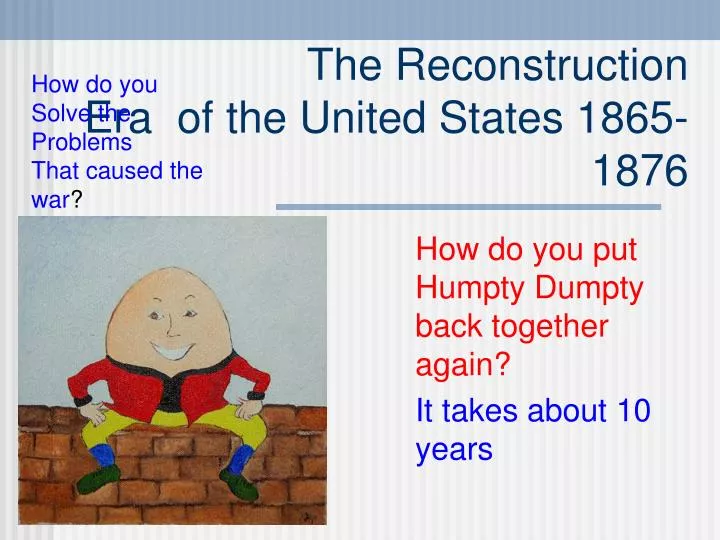 reconstruction era of the united states essay reconstruction era of the united states essay