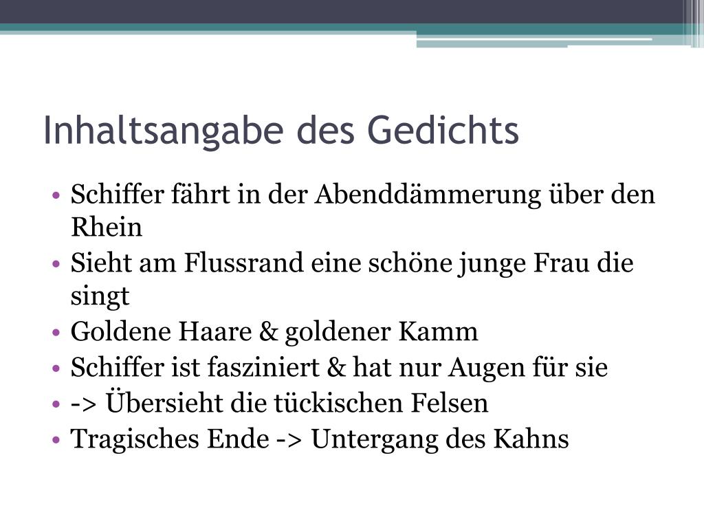 PPT - Ich weiß nicht- Heinrich Heine PowerPoint Presentation, free download  - ID:5840579