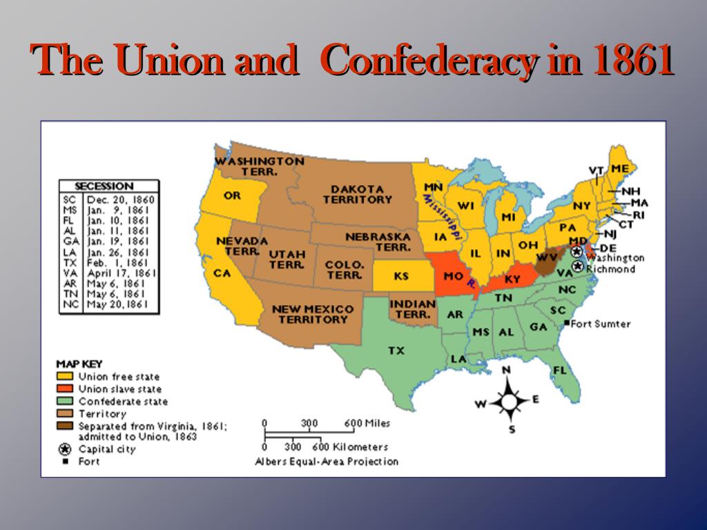PPT - The Civil War (1861-1865) Through Maps, Charts and Cartoons ...