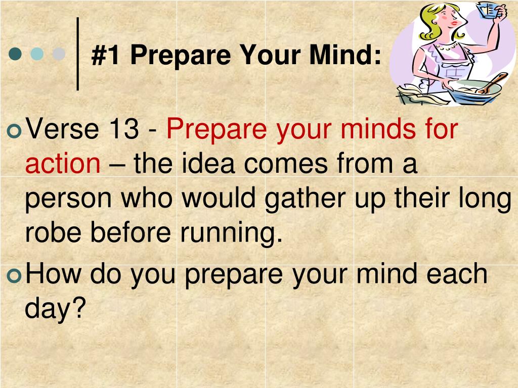 Preparing Mindset PPT - Are You Prepared? Sermon 1: Be Grounded: A Recipe for Success ...