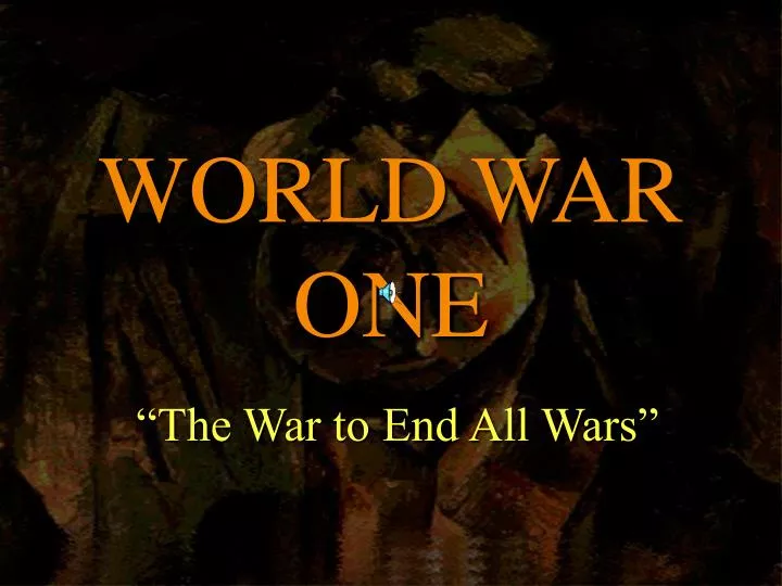 world war one n.