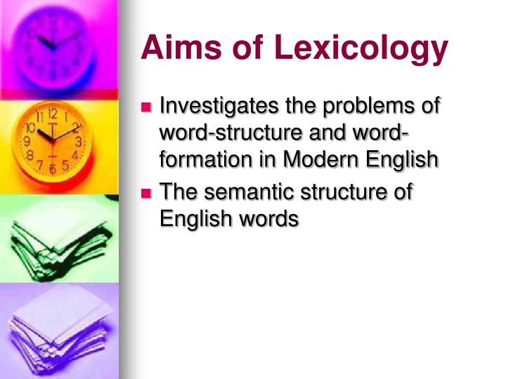 main problems of lexicology One of the problems of lexicology is stylistic characteristics stylistics studies different stylistic the two main types of non-patterned word-creation are. main problems of lexicology One of the problems of lexicology is stylistic characteristics stylistics studies different stylistic the two main types of non-patterned word-creation are.