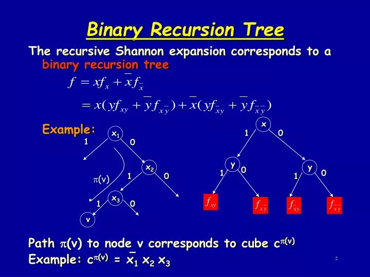 PPT - Binary Recursion Tree PowerPoint Presentation, free download - ID ...