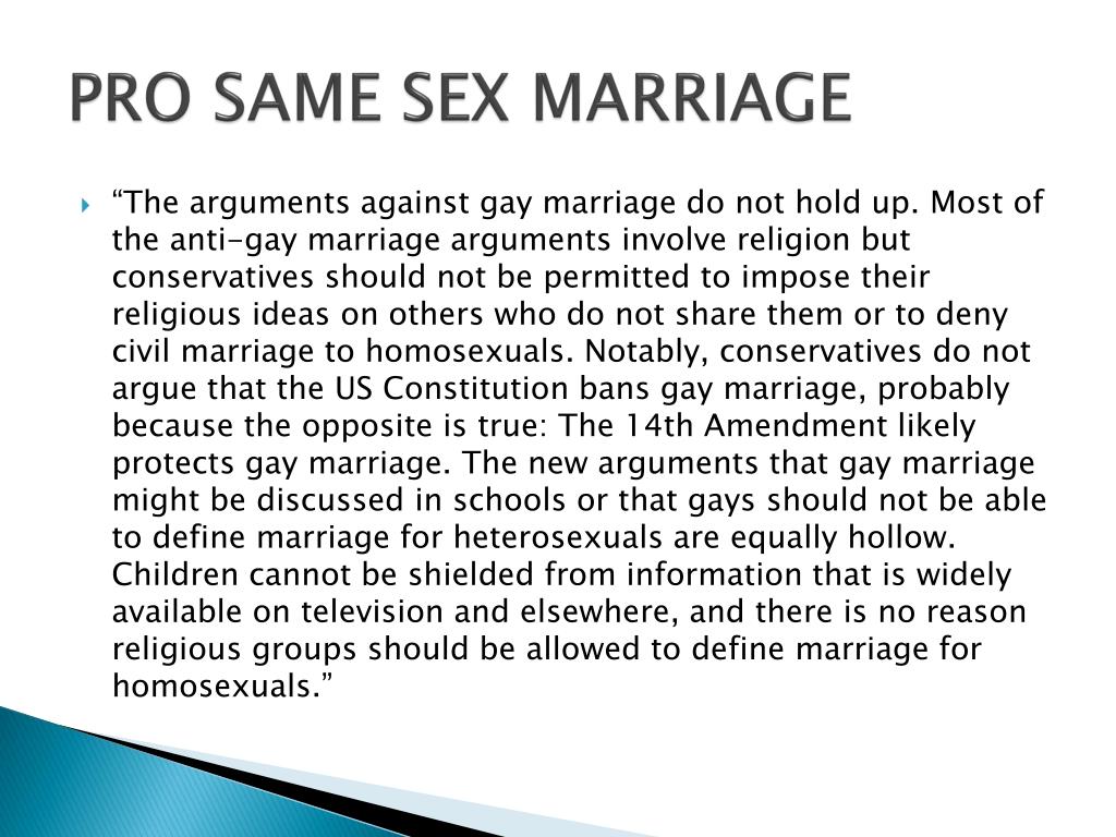 same sex marriage pros and cons        <h3 class=