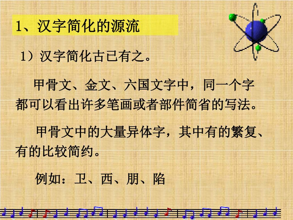 Ppt 第四节汉字的整理和标准化powerpoint Presentation Free Download Id Ppt 第四节汉字的整理和标准化powerpoint Presentation Free Download Id