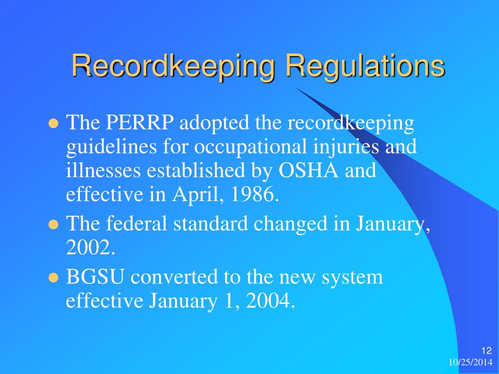 PPT Injury and Illness Reporting and Job Safety at BGSU PowerPoint