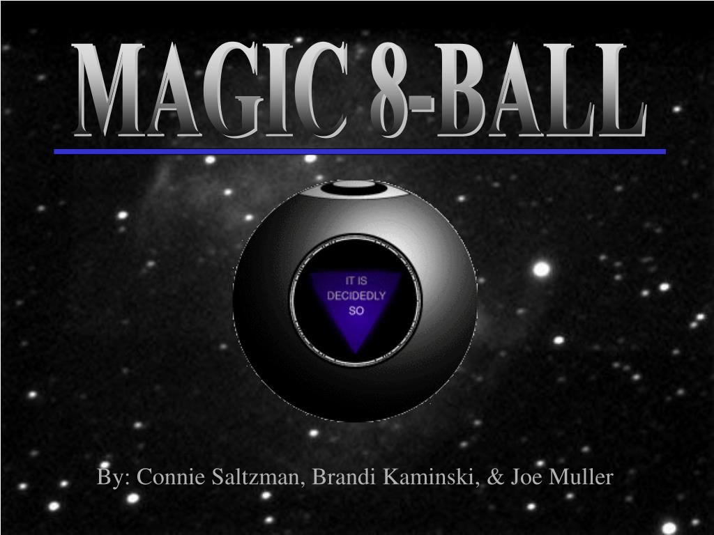 Magic eight cheap ball interactive