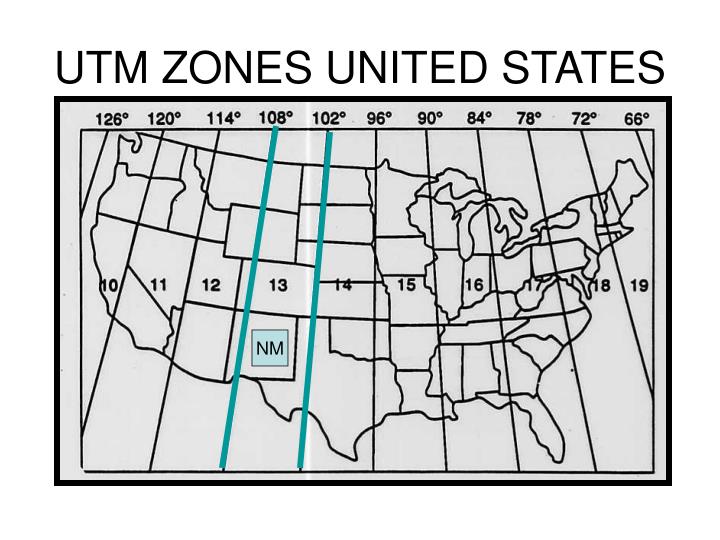 utm zones map