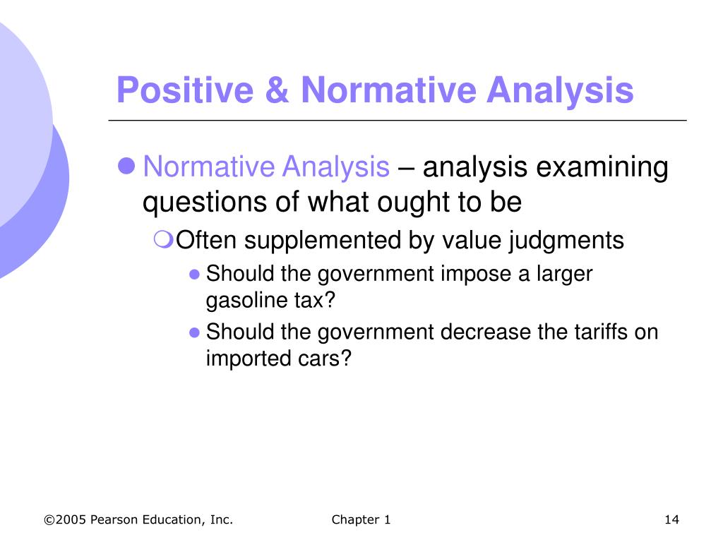 normative analysis in research