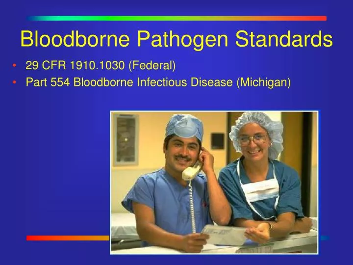 bloodborne pathogen standards n.