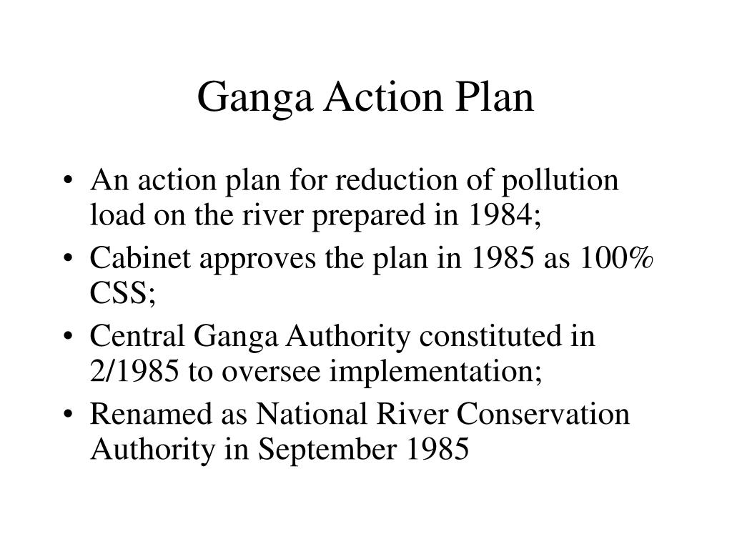 ganga action plan case study ppt