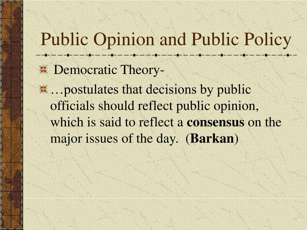 PPT - Public Opinion, The News Media, and the Crime Problem PowerPoint ...