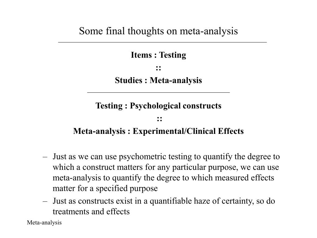 meta analysis definition ap psychology meta analysis definition ap psychology