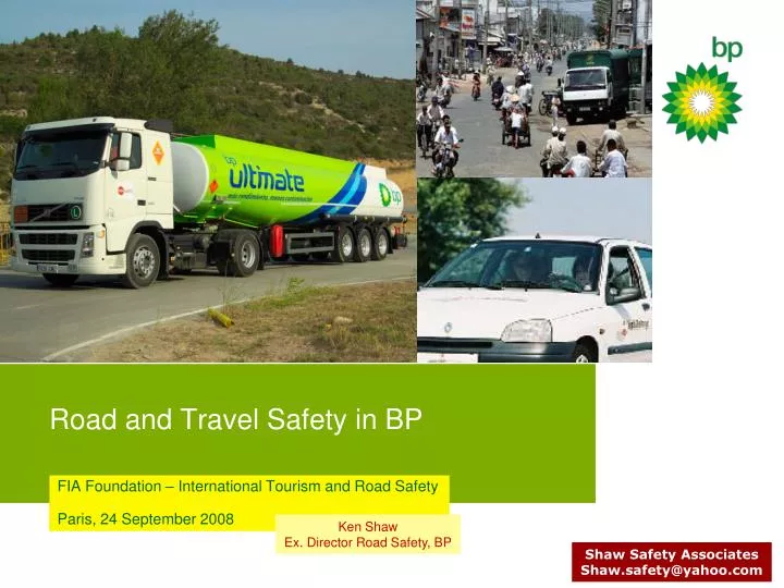 road and travel safety in bp n.