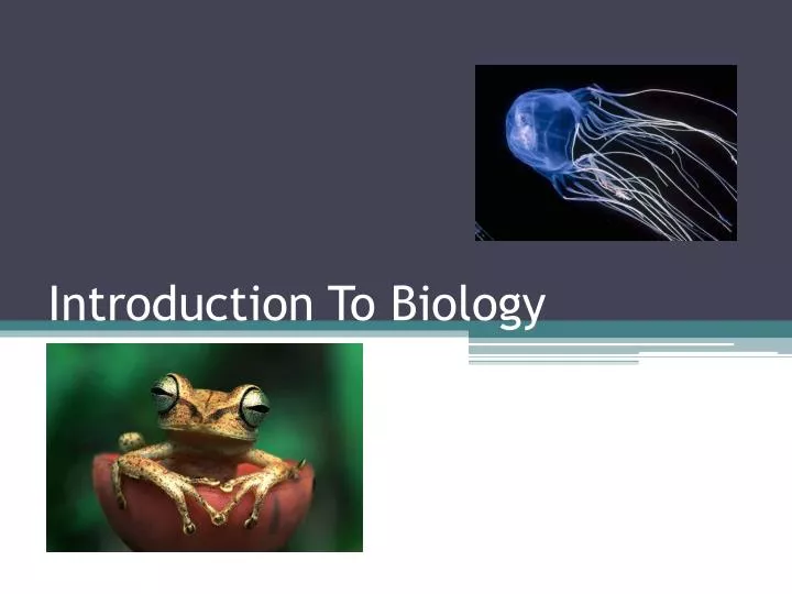 introduction to biology Module #1: biology: the study of life introduction in this course, you’re going to take your first detailed look at the science of biology biology. introduction to biology Module #1: biology: the study of life introduction in this course, you’re going to take your first detailed look at the science of biology biology.