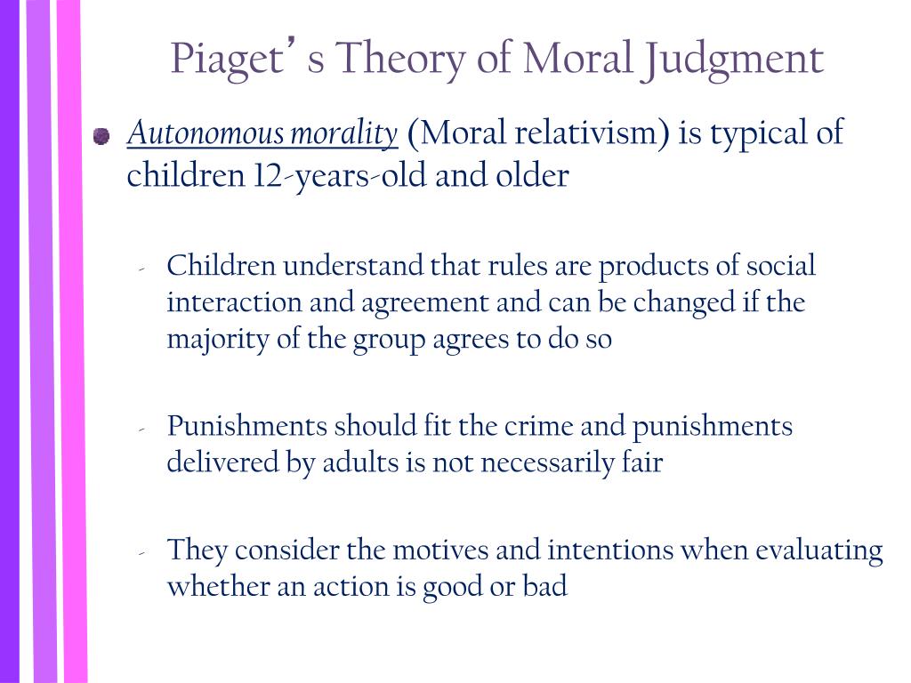 Moral realism online piaget