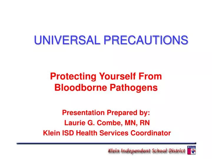 Bloodborne Pathogens Powerpoint