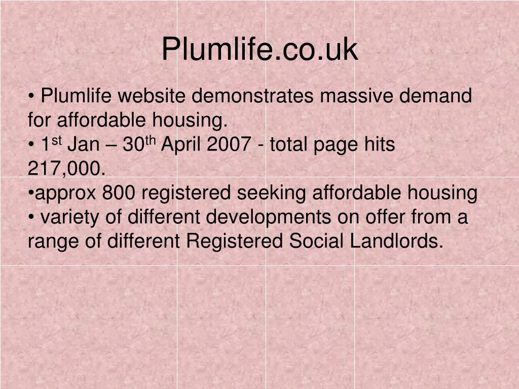 PPT Help to get onto the property ladder from affordable housing