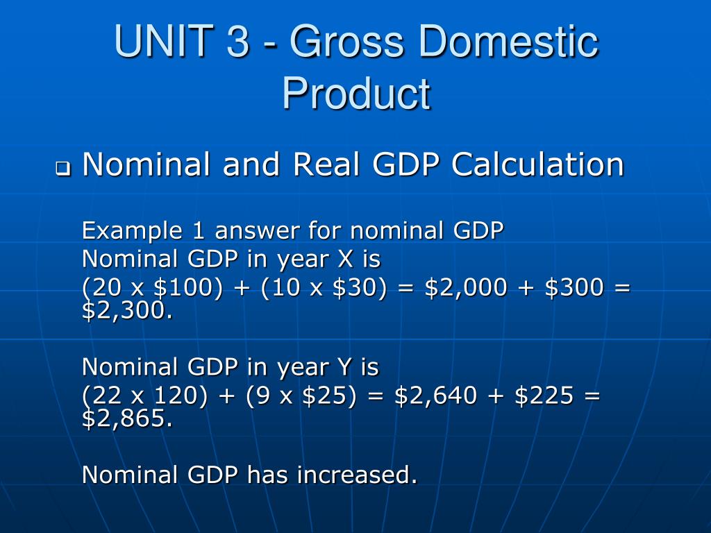 Nominal Gross Domestic Product: Definition and How to Calculate