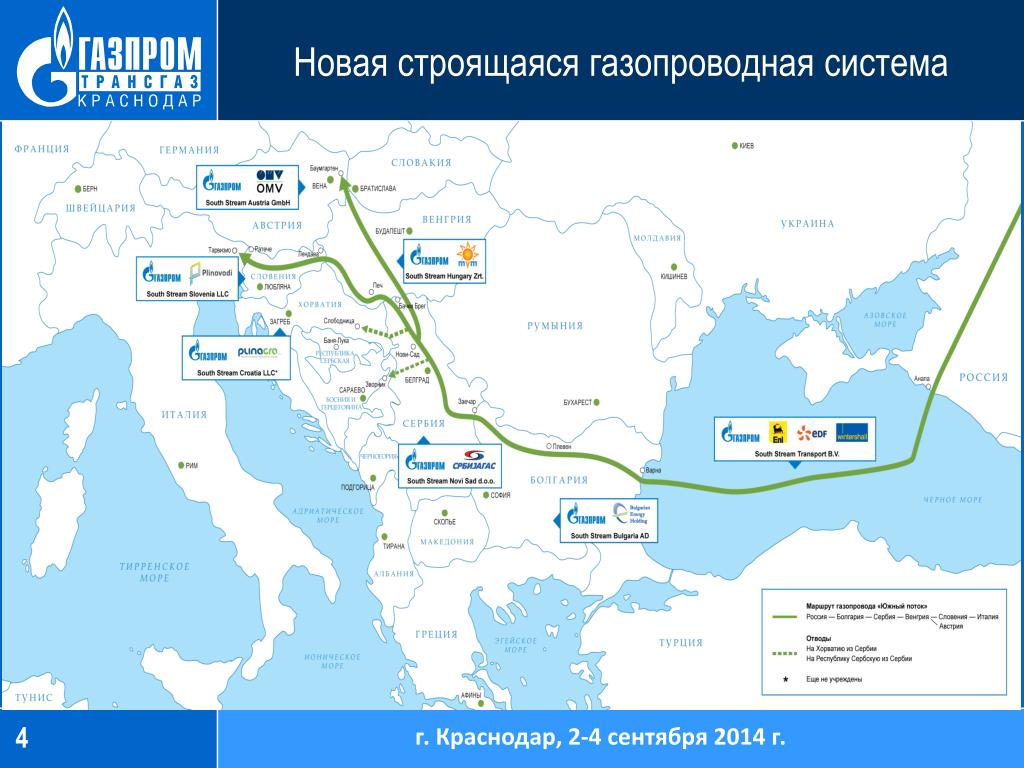 Схема Газопровода На Карте