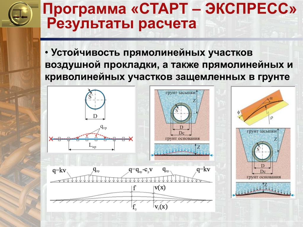 Прямолинейный участок трубы длиной 2. Продольная жесткость трубопровода. Старт расчет прочности трубы в грунте. Последовательность операций прочностного расчета. Прямолинейный участок.